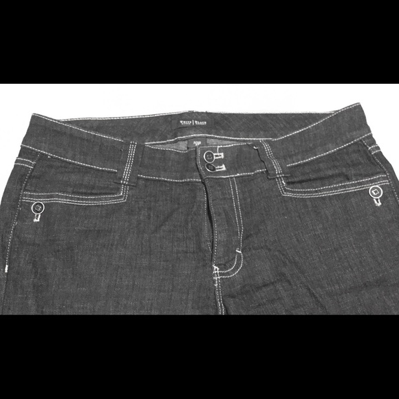 White House Black Market charcoal denim jeans - Picture 3 of 7